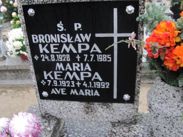 Maria Kempa 1923 Krotoszyn - Grobonet - Wyszukiwarka osób pochowanych