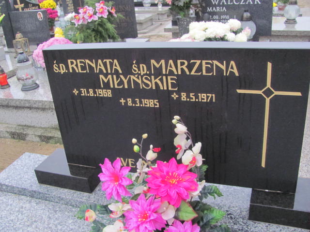 Marzena Młyńska 1971 Krotoszyn - Grobonet - Wyszukiwarka osób pochowanych