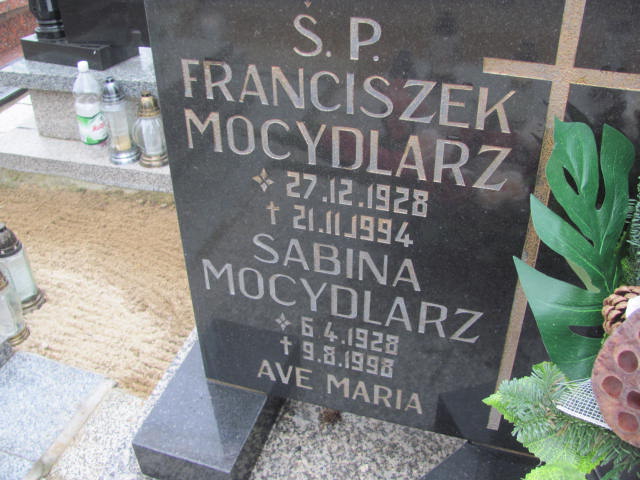 Franciszek Mocydlarz 1928 Krotoszyn - Grobonet - Wyszukiwarka osób pochowanych