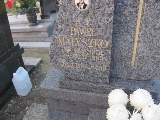 Paweł Małyszko 1976 Krotoszyn - Grobonet - Wyszukiwarka osób pochowanych