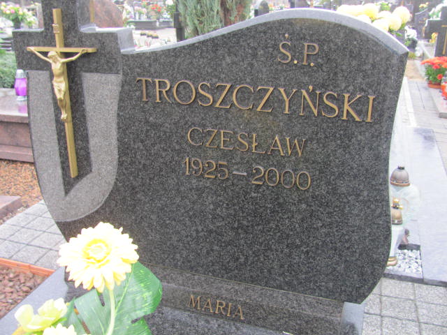 Czesław Troszczyński 1925 Krotoszyn - Grobonet - Wyszukiwarka osób pochowanych