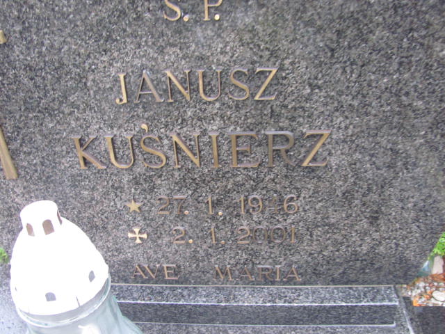 Janusz Władysław Kuśnierz 1946 Krotoszyn - Grobonet - Wyszukiwarka osób pochowanych