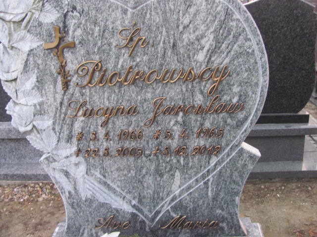 Jarosław Piotrowski 1965 Krotoszyn - Grobonet - Wyszukiwarka osób pochowanych