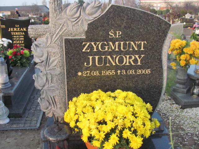 Zygmunt Junory 1955 Krotoszyn - Grobonet - Wyszukiwarka osób pochowanych