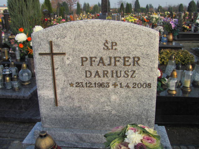 Dariusz Pfajfer 1963 Krotoszyn - Grobonet - Wyszukiwarka osób pochowanych