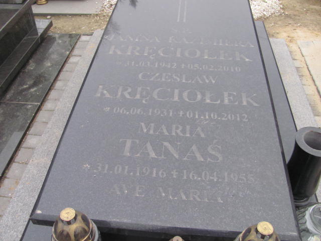 Maria Tanaś 1916 Krotoszyn - Grobonet - Wyszukiwarka osób pochowanych