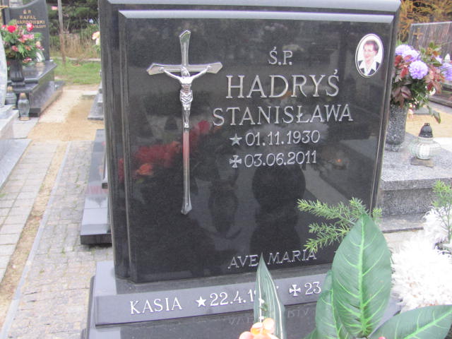 Stanisława Hadryś 1930 Krotoszyn - Grobonet - Wyszukiwarka osób pochowanych