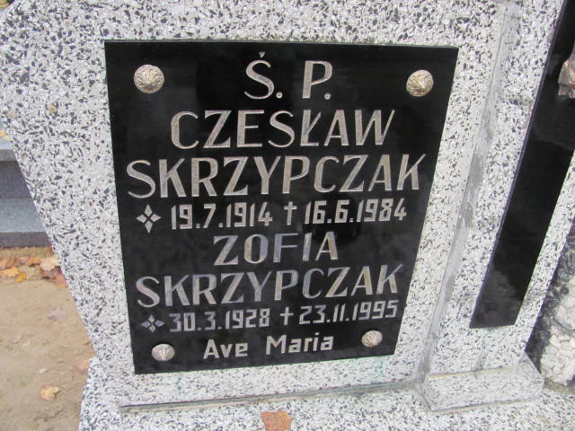 Zofia Skrzypczak 1928 Krotoszyn - Grobonet - Wyszukiwarka osób pochowanych