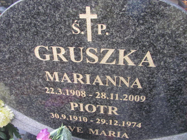 Piotr Gruszka 1910 Krotoszyn - Grobonet - Wyszukiwarka osób pochowanych