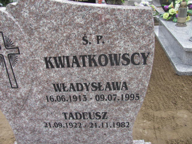 Tadeusz Kwiatkowski 1922 Krotoszyn - Grobonet - Wyszukiwarka osób pochowanych