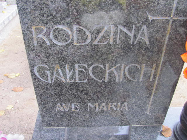 Jan Gałecki 1910 Krotoszyn - Grobonet - Wyszukiwarka osób pochowanych