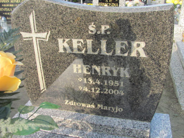 Henryk Keller 1951 Krotoszyn - Grobonet - Wyszukiwarka osób pochowanych