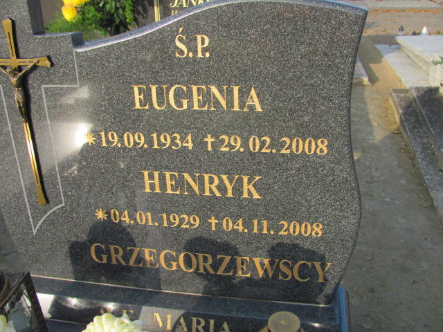 Henryk Grzegorzewski 1929 Krotoszyn - Grobonet - Wyszukiwarka osób pochowanych