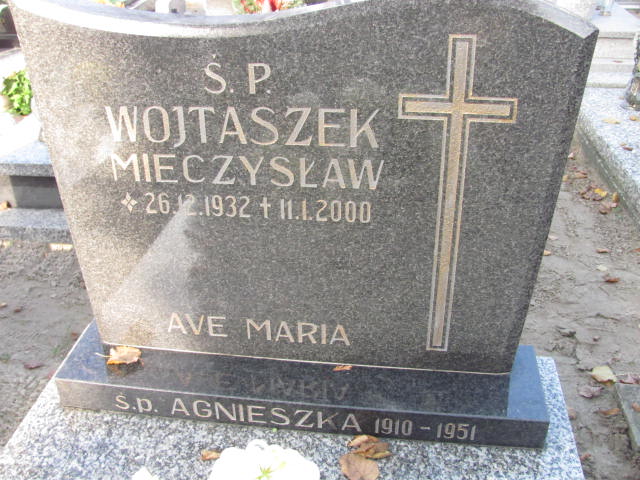 Agnieszka Wojtaszek 1909 Krotoszyn - Grobonet - Wyszukiwarka osób pochowanych