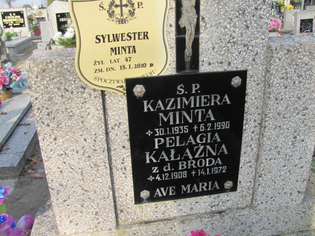 Kazimiera Minta 1935 Krotoszyn - Grobonet - Wyszukiwarka osób pochowanych