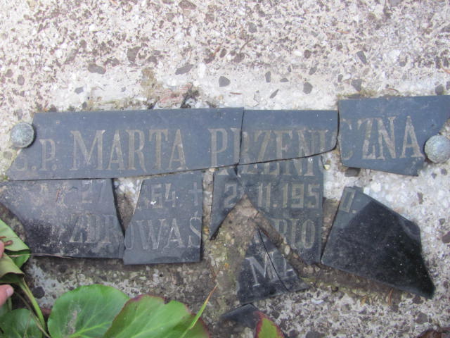 Maria Przeniczna 1863 Krotoszyn - Grobonet - Wyszukiwarka osób pochowanych