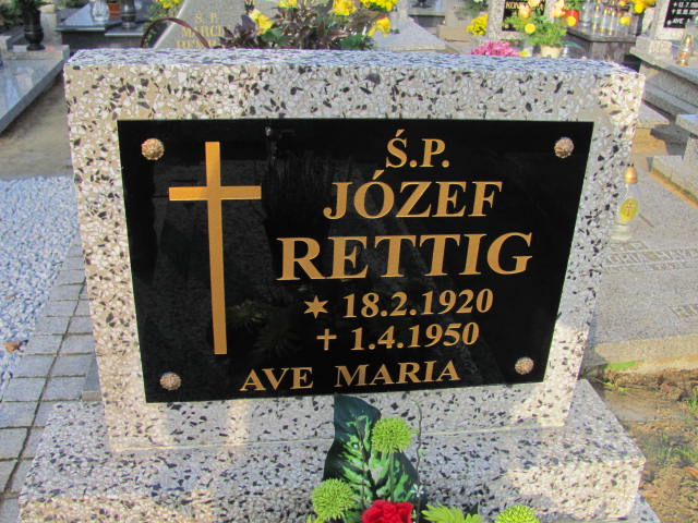 Józef Rettig 1920 Krotoszyn - Grobonet - Wyszukiwarka osób pochowanych