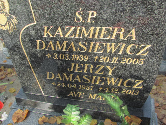 Eugeniusz Damasiewicz 1958 Krotoszyn - Grobonet - Wyszukiwarka osób pochowanych