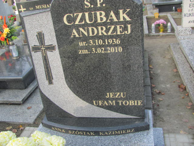 Andrzej Czubak 1936 Krotoszyn - Grobonet - Wyszukiwarka osób pochowanych