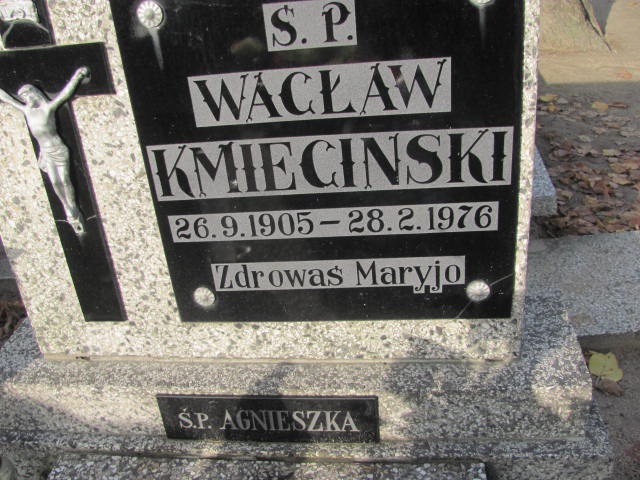 Wacław Kmieciński 1915 Krotoszyn - Grobonet - Wyszukiwarka osób pochowanych