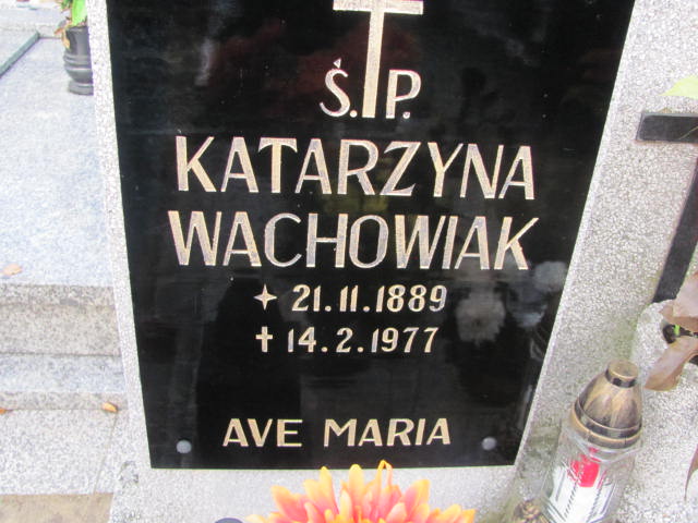 Katarzyna Wachowiak 1889 Krotoszyn - Grobonet - Wyszukiwarka osób pochowanych