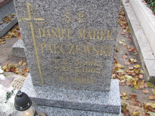 Daniel Marek Palczewski 1995 Krotoszyn - Grobonet - Wyszukiwarka osób pochowanych