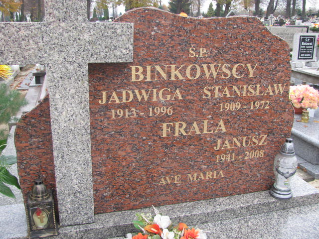 Jadwiga Binkowska 1913 Krotoszyn - Grobonet - Wyszukiwarka osób pochowanych