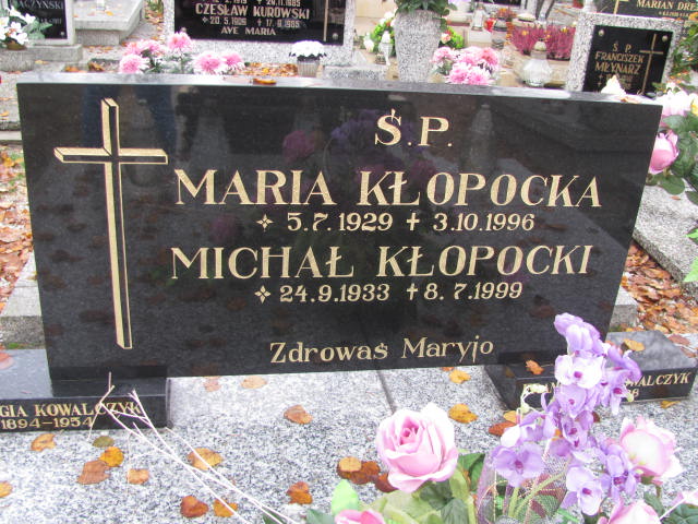 Maria Kłopocka 1929 Krotoszyn - Grobonet - Wyszukiwarka osób pochowanych