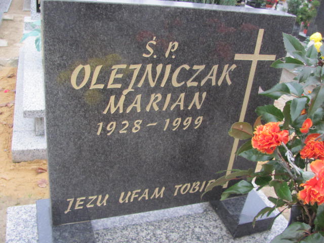 Maria Olejniczak 1928 Krotoszyn - Grobonet - Wyszukiwarka osób pochowanych