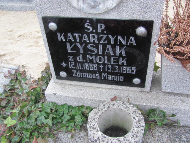 Katarzyna Łysiak 1888 Krotoszyn - Grobonet - Wyszukiwarka osób pochowanych