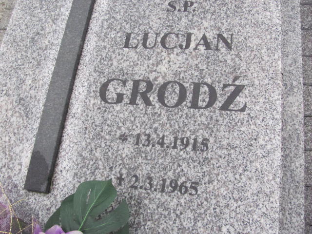 Lucjan Grodź 1915 Krotoszyn - Grobonet - Wyszukiwarka osób pochowanych
