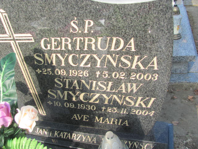 Katarzyna Smyczyńska 1893 Krotoszyn - Grobonet - Wyszukiwarka osób pochowanych