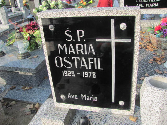 Maria Ostafil 1929 Krotoszyn - Grobonet - Wyszukiwarka osób pochowanych