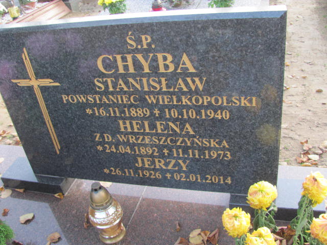 Marek Chyba 1960 Krotoszyn - Grobonet - Wyszukiwarka osób pochowanych