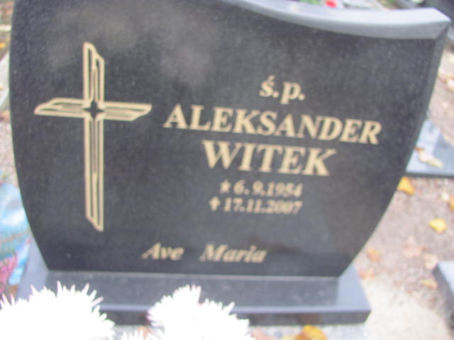 Aleksander Witek 1954 Krotoszyn - Grobonet - Wyszukiwarka osób pochowanych