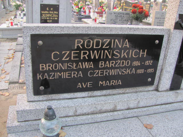 Bronisława Barżdo 1904 Krotoszyn - Grobonet - Wyszukiwarka osób pochowanych