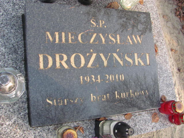 Mieczysław Drożyński 1934 Krotoszyn - Grobonet - Wyszukiwarka osób pochowanych