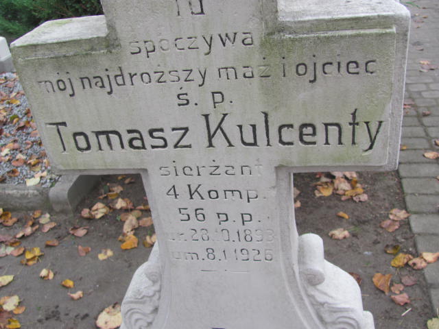 Tomasz Kulcenty 1893 Krotoszyn - Grobonet - Wyszukiwarka osób pochowanych