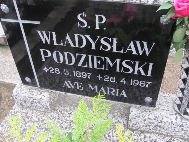 Władysław Podziemski 1897 Krotoszyn - Grobonet - Wyszukiwarka osób pochowanych