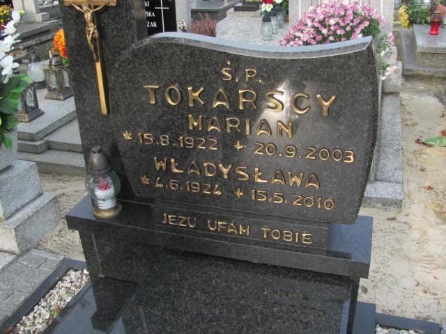 Marian Tokarski 1922 Krotoszyn - Grobonet - Wyszukiwarka osób pochowanych