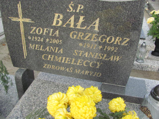 Grzegorz Bała 1911 Krotoszyn - Grobonet - Wyszukiwarka osób pochowanych