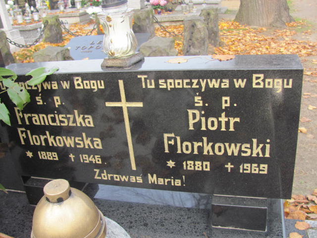 Piotr Florkowski 1880 Krotoszyn - Grobonet - Wyszukiwarka osób pochowanych