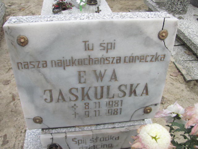 Ewa Jaskulska 1981 Krotoszyn - Grobonet - Wyszukiwarka osób pochowanych