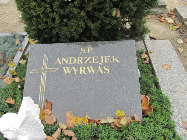 Andrzej Wyrwas 1954 Krotoszyn - Grobonet - Wyszukiwarka osób pochowanych