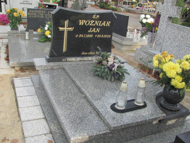 Grób Józefa Woźniak