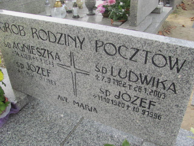Józef Poczta 1893 Krotoszyn - Grobonet - Wyszukiwarka osób pochowanych
