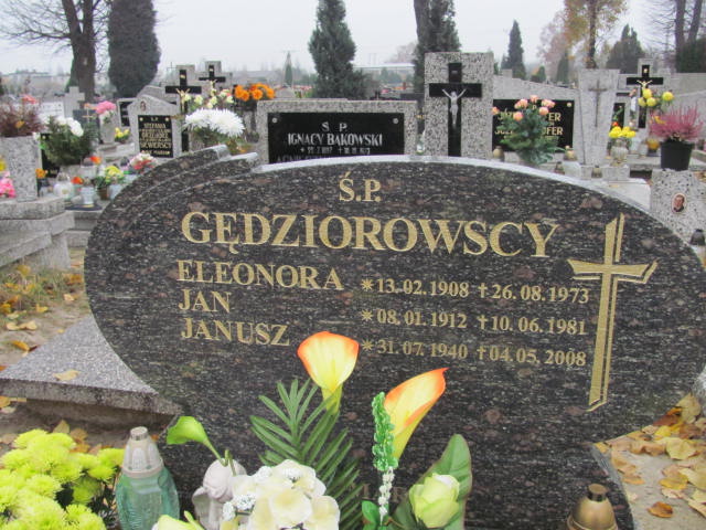 Jan Gędziorowski 1912 Krotoszyn - Grobonet - Wyszukiwarka osób pochowanych