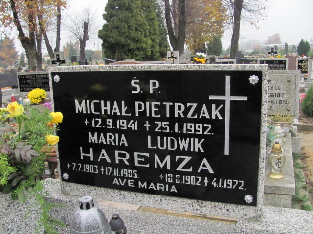 Ludwik Haremza 1902 Krotoszyn - Grobonet - Wyszukiwarka osób pochowanych