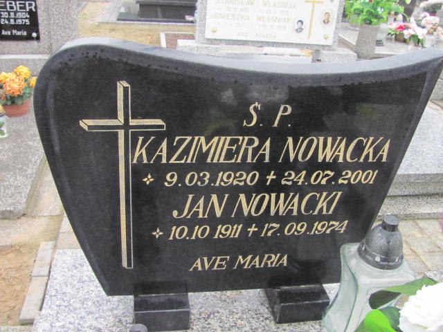 Jan Nowacki 1911 Krotoszyn - Grobonet - Wyszukiwarka osób pochowanych