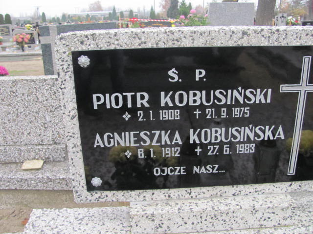 Agnieszka Kobusińska 1912 Krotoszyn - Grobonet - Wyszukiwarka osób pochowanych